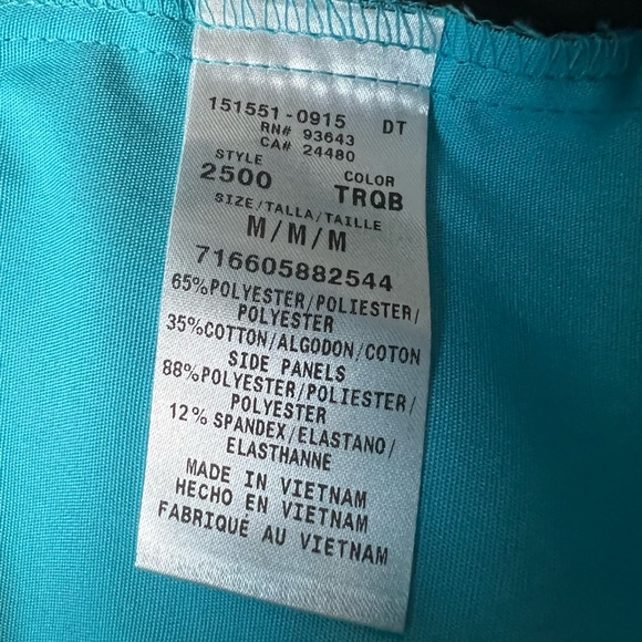 Cherokee Women's Infinity Mock Wrap Scrubs Top - Picture 12 of 12